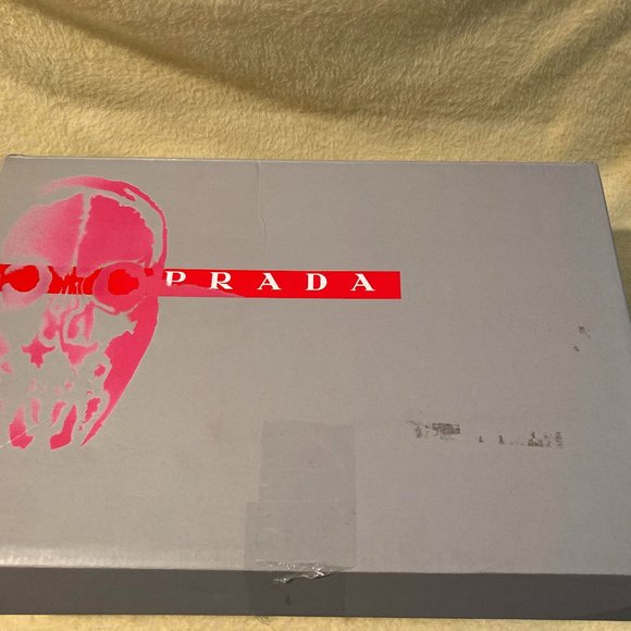PRADA X CASS ATT4CK SNEAKERS SIZE 7.5 MEN SIZE 9 WOMEN - Picture 9 of 13